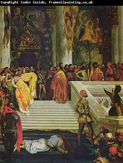 Eugene Delacroix Hinrichtung des Dogen Marin Faliero